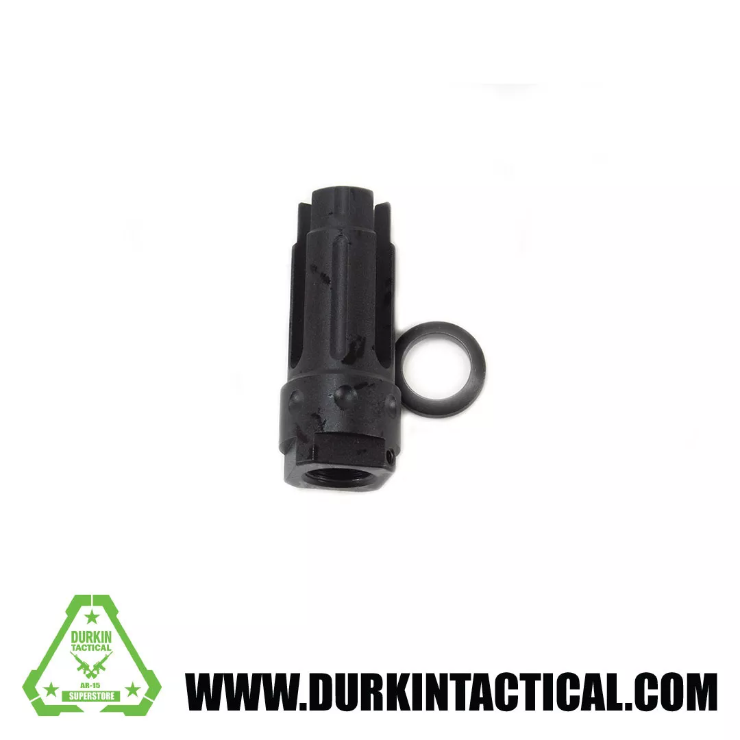 0.750″ Trident Muzzle Brake – Black – .223/5.56