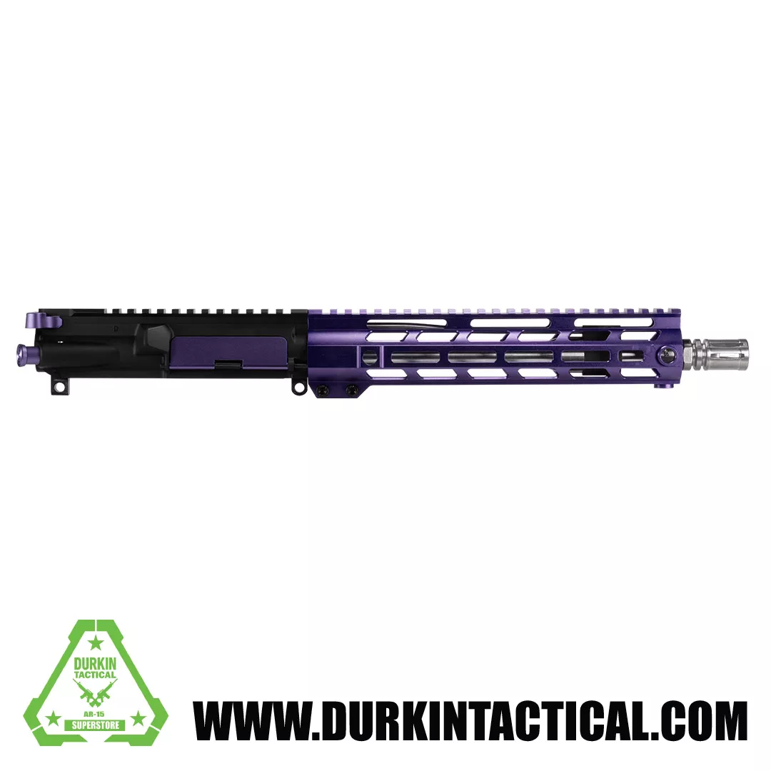 10.5″ 5.56/.223 Stainless Steel Barrel w/ 10″ Handguard Purple