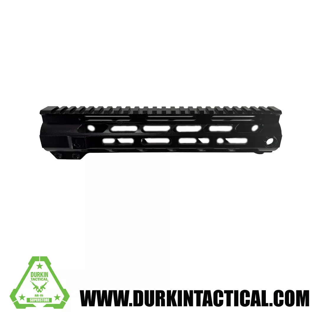 10″ AR-15 Free Float QD MLOK Black Handguard USA MADE