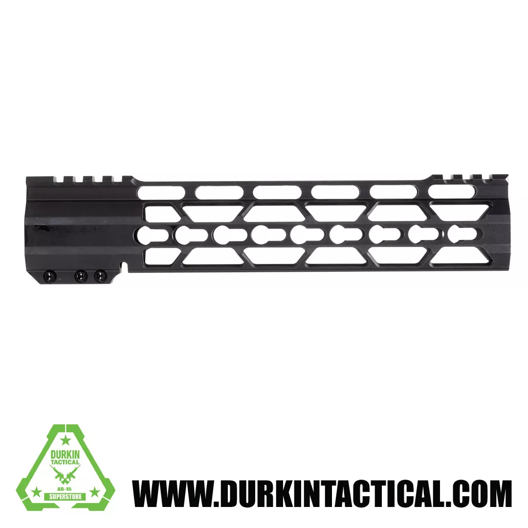 10″ AR15 Slim Free Float Keymod Handguard (Clamp On)