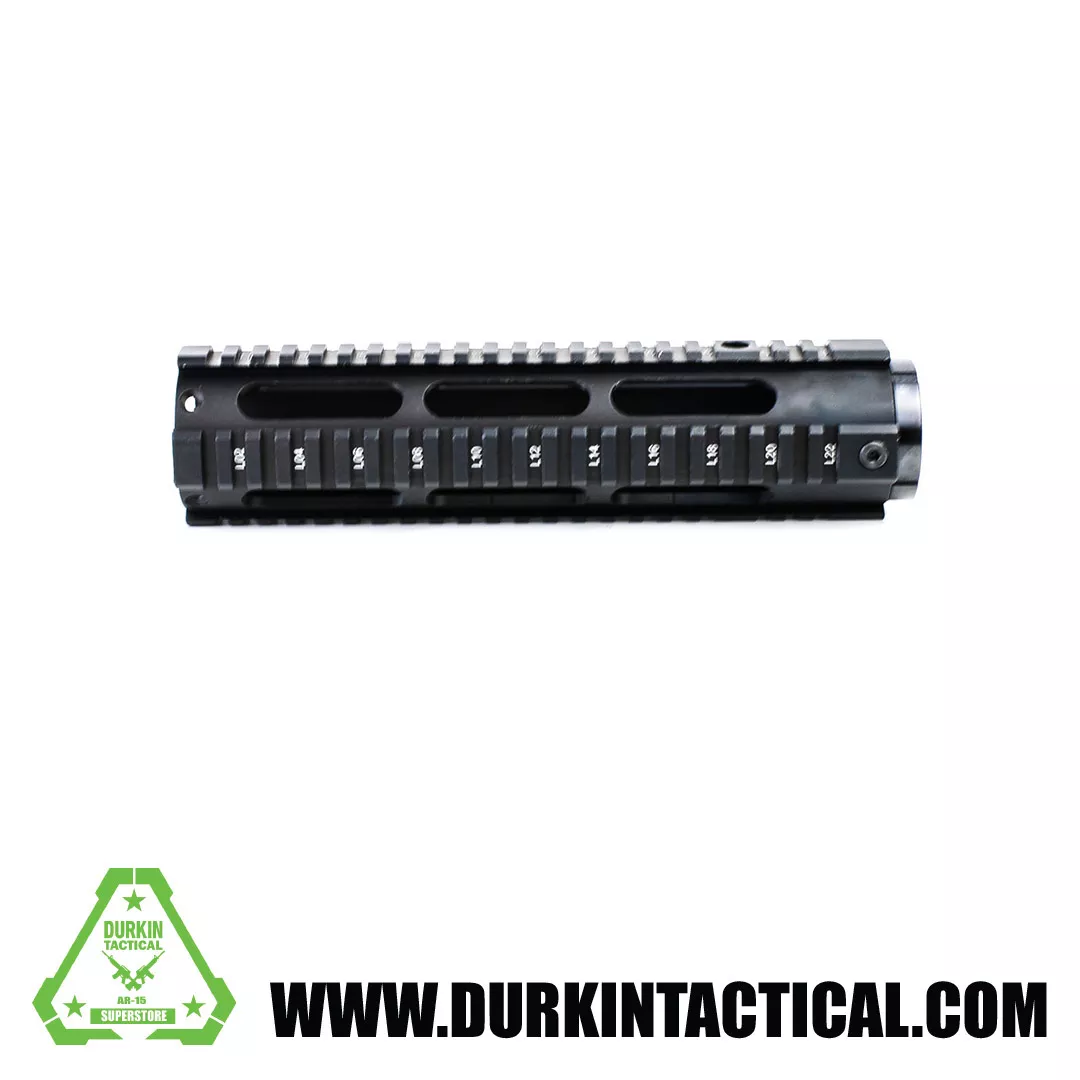 10″ Free Float Full Quad Handguard – Black