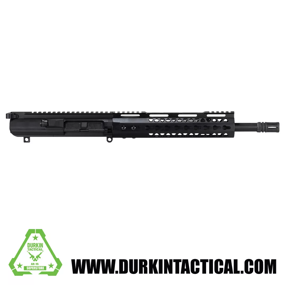 12.5″ .308 Assembled Upper | Black Nitride Barrel | 1:10 Twist | 4150 CrMoV | Carbine Length Gas System | 10″ .308 Handguard