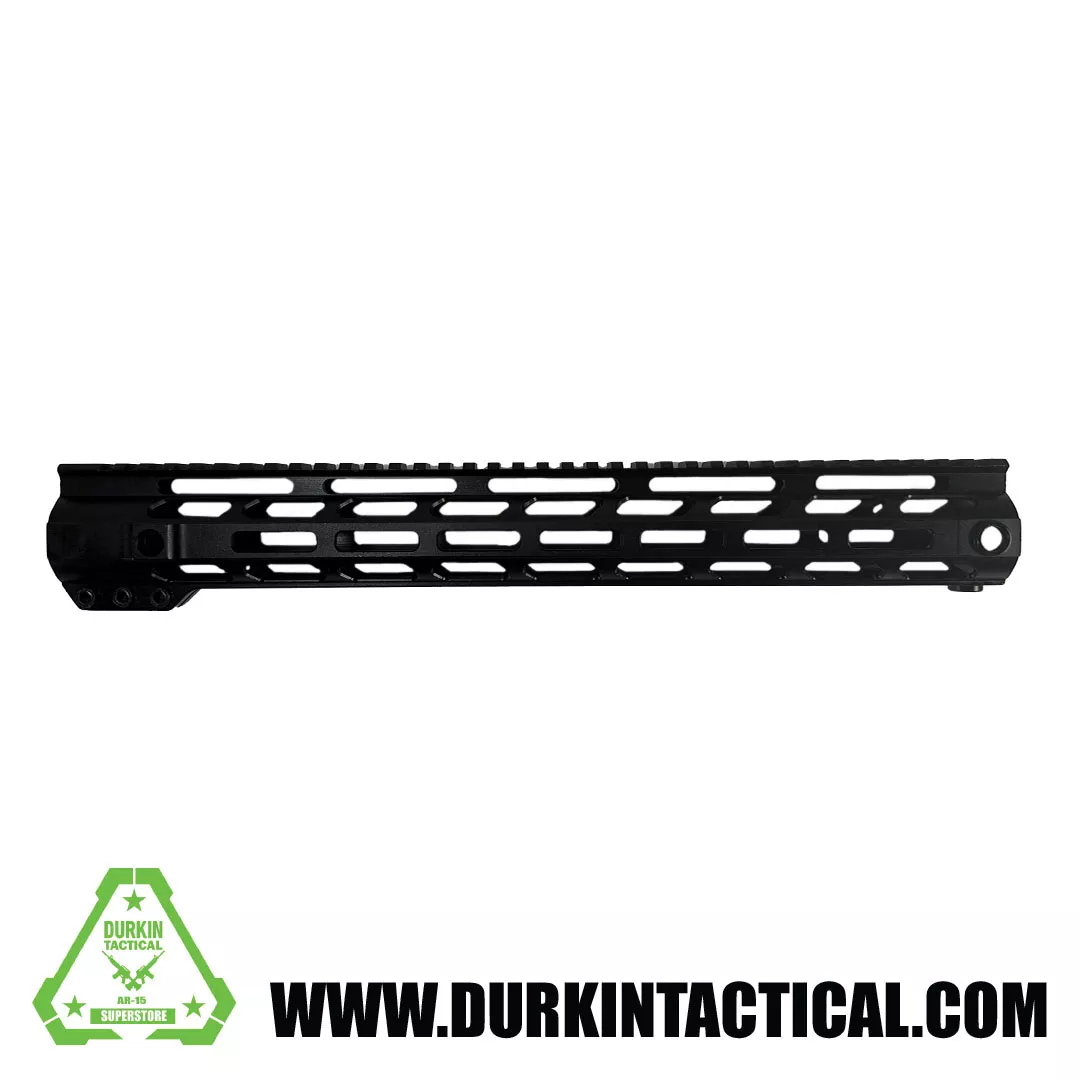 15″ AR-15 Free Float QD MLOK Black Handguard USA MADE