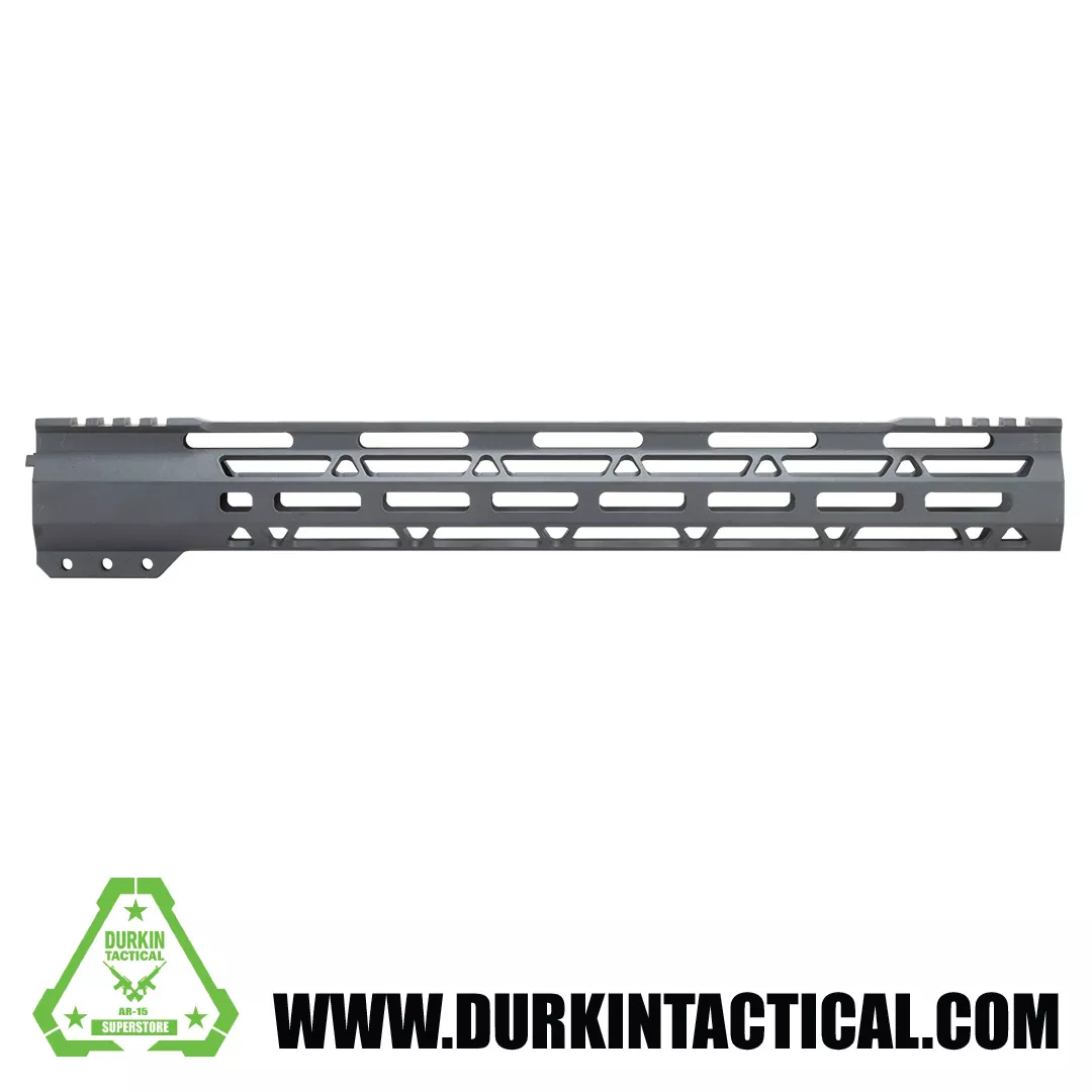 15″ Free Float, Split Rail, M-Lok, Handguard | Cerakote Sniper Grey