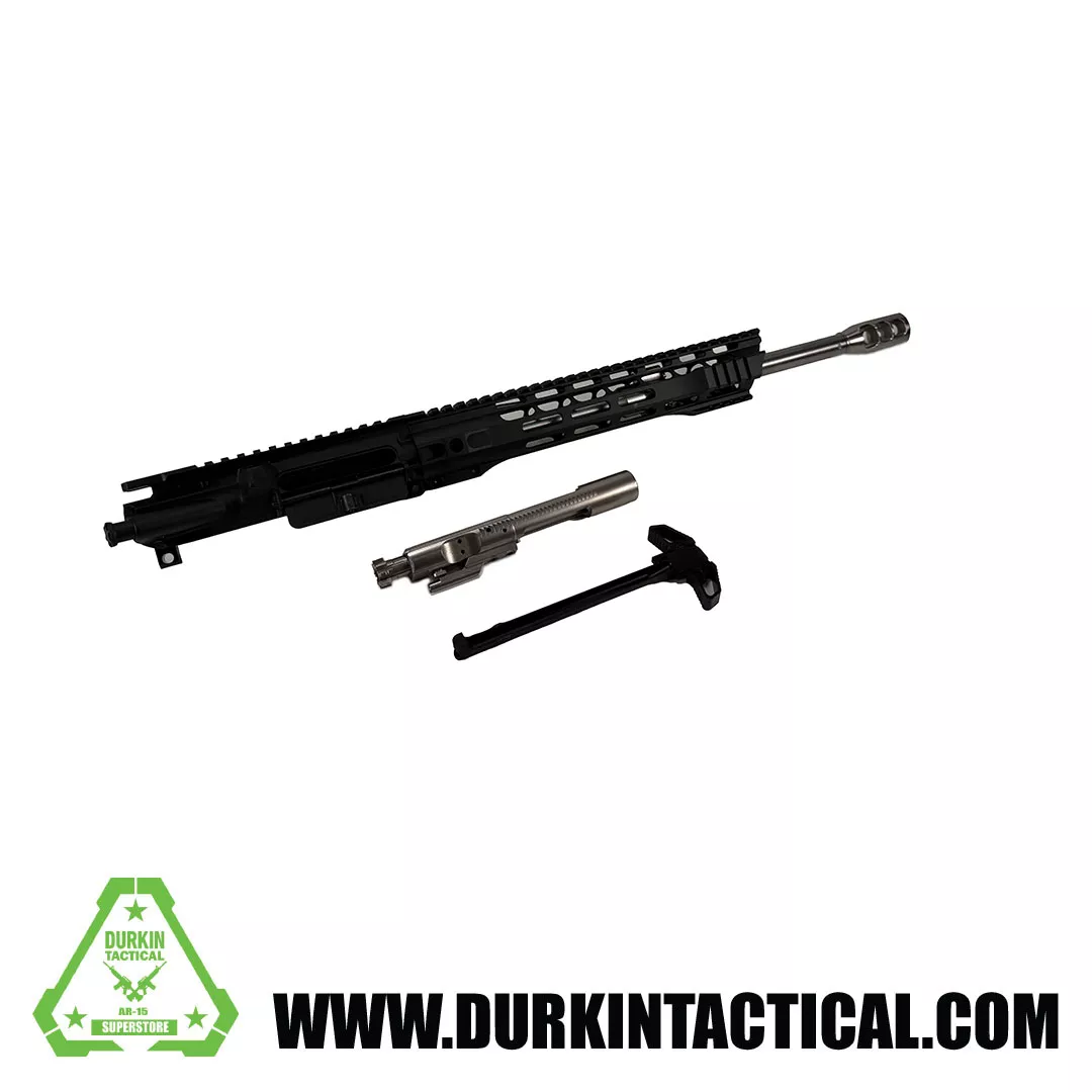 16″ .223/5.56 Premium Stainless Steel Complete Upper with an Adjustable Gas Block