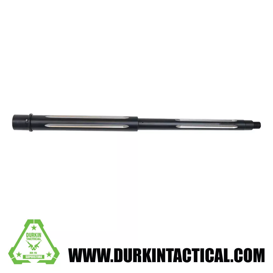 16″ .300 Blackout Black Wolf Fluted Heavy Barrel 1:8 Twist Carbine Length Gas System