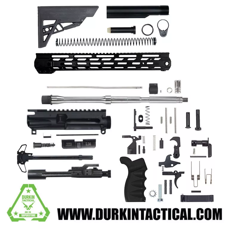 16″ 5.56/.223 Stainless Steel Premium AR-15 Rifle Build Kit