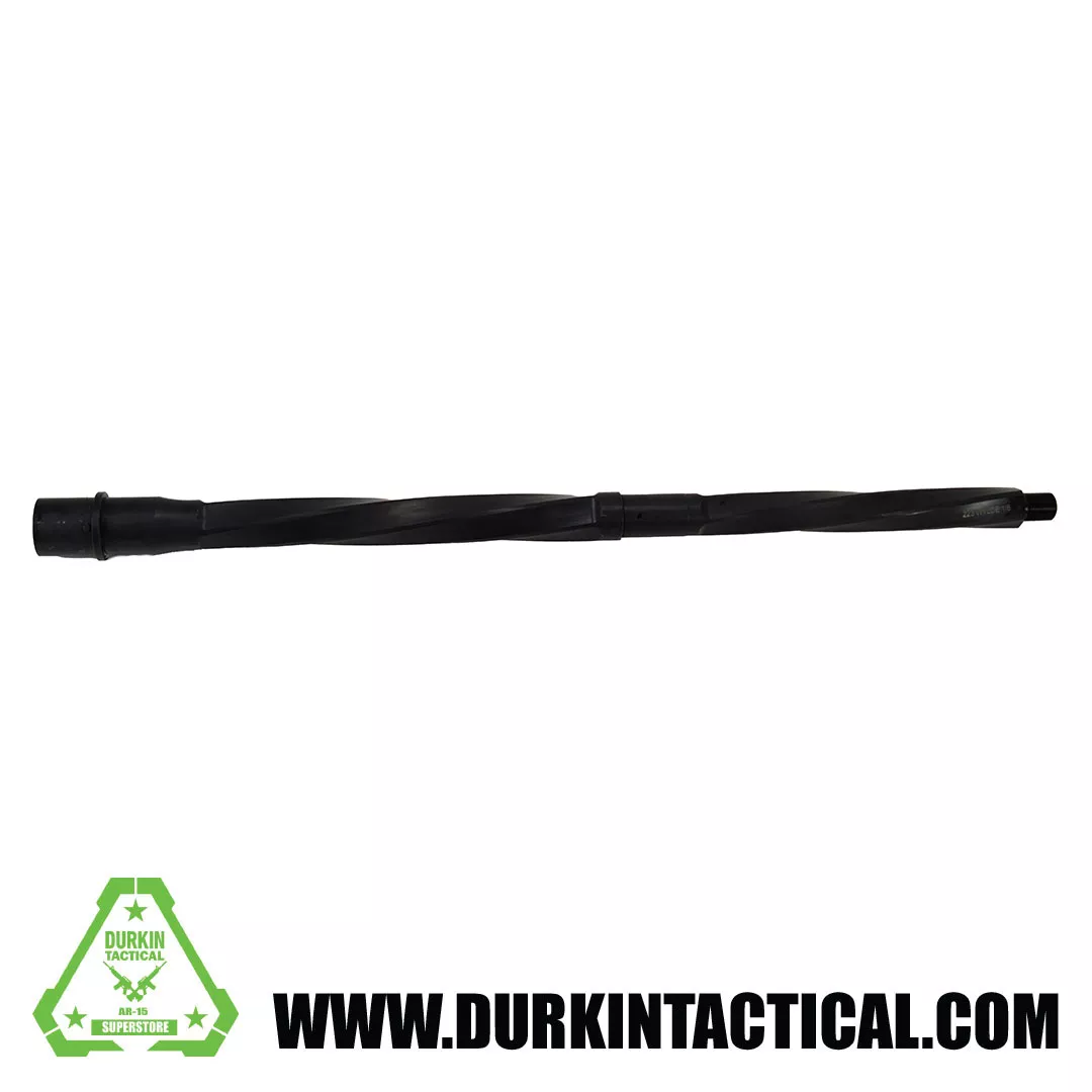 17.1″ .223 Wylde – Black Nitride Flat Fluted Barrel