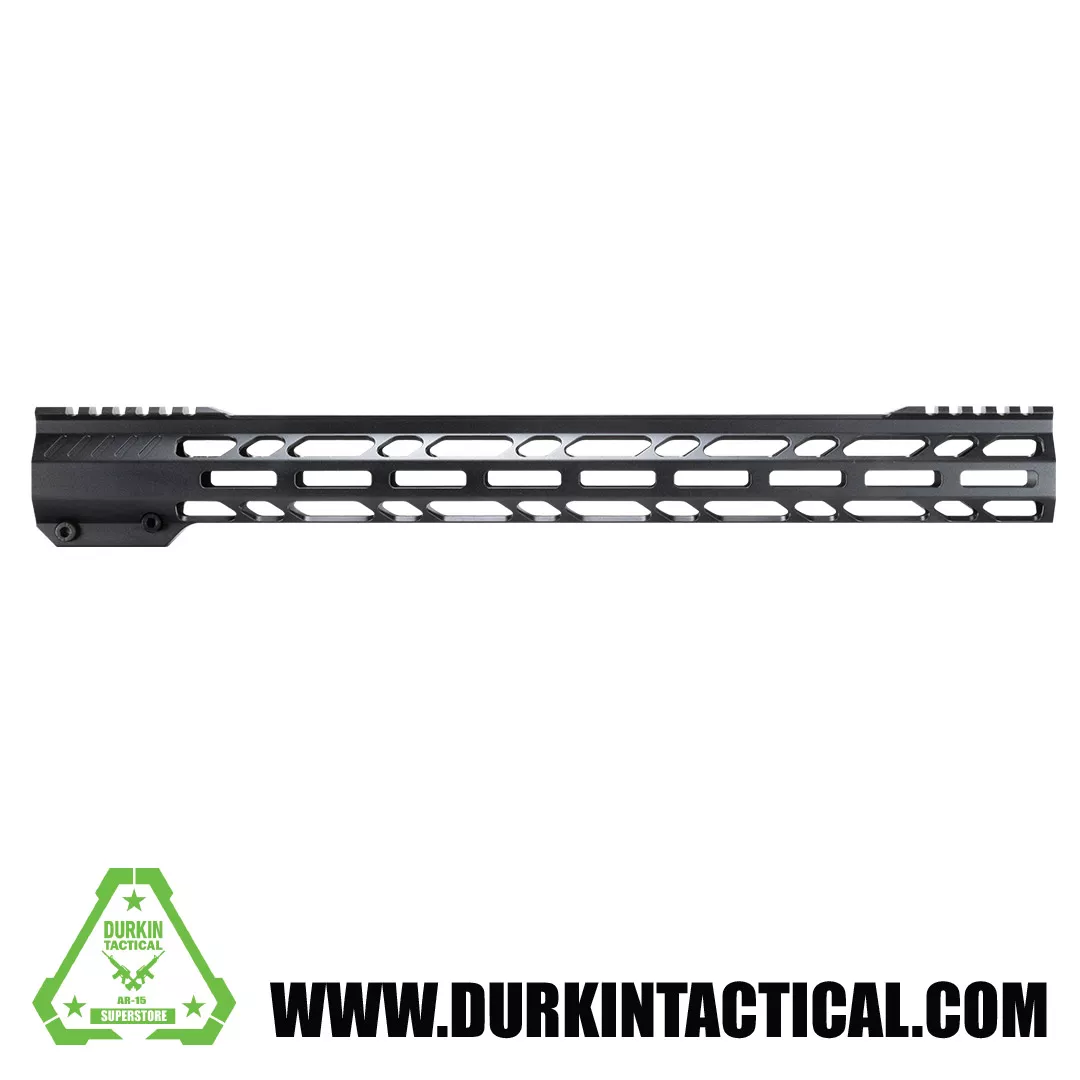 17″ Free Float, Super Slim, M-LOK, Handguard, Black