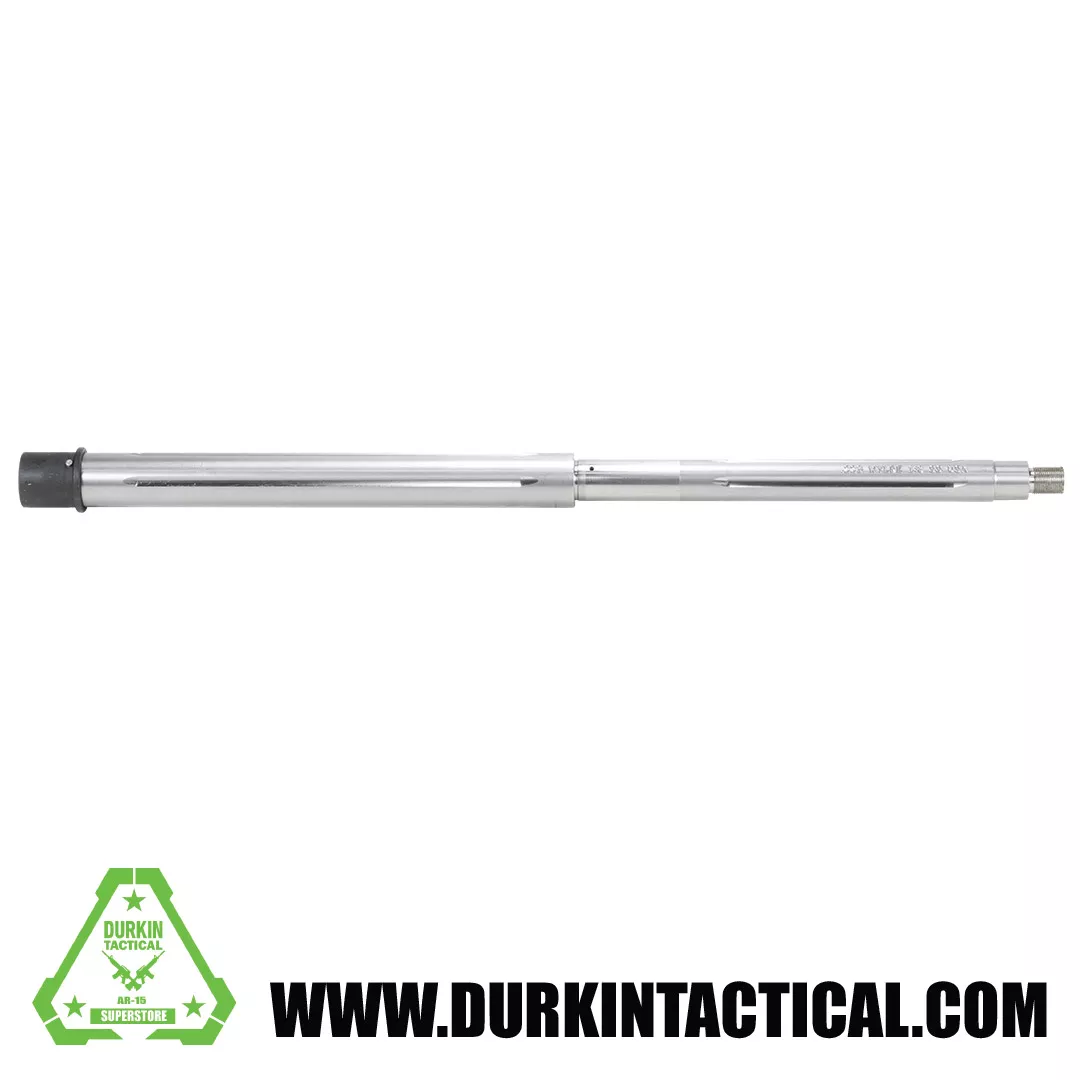 18″ .223 Wylde Stainless Steel Straight Flute, Mid-length Gas System, 1:8 Twist Barrel