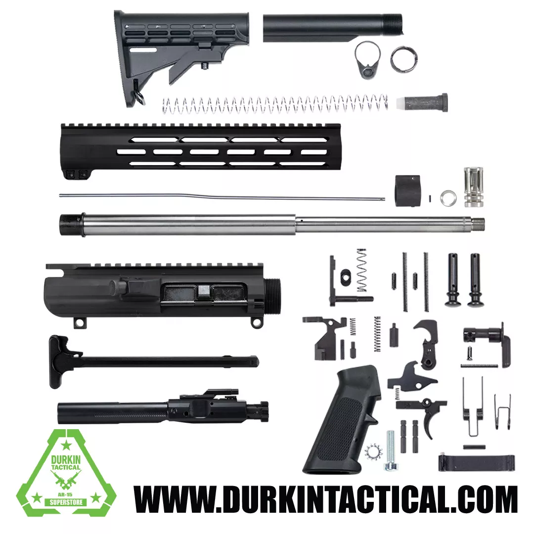 20″ .308 Stainless Steel Premium AR-10 Rifle Build Kit