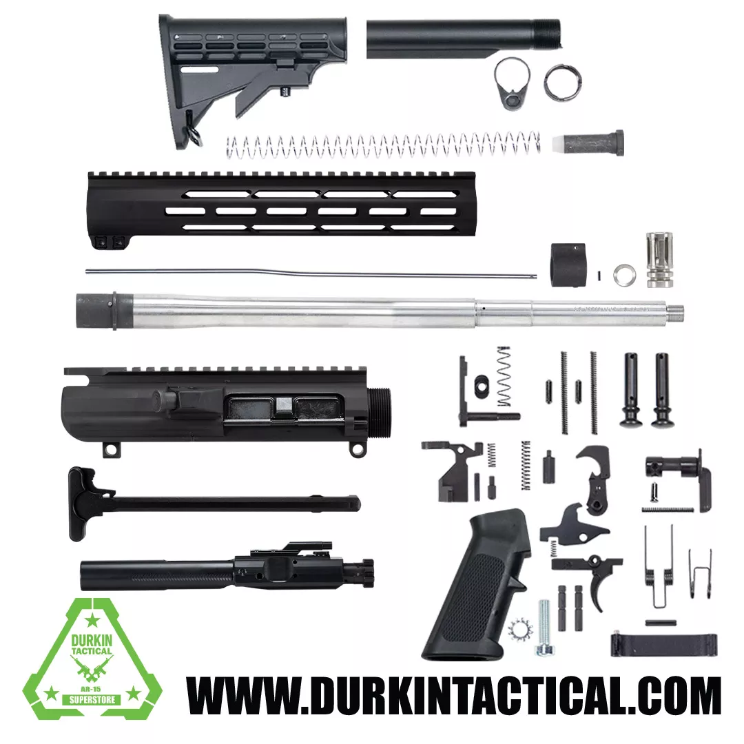 20″ 6.5 Creedmore Stainless Steel AR-10 Rifle Build Kit