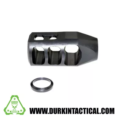 37/64″ x 28 Muzzle Brake for 45 ACP & 1911 FN SIG