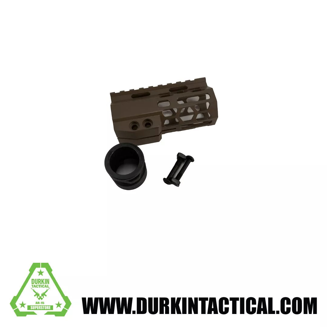 4″ FDE MLOK Free Float Handguard