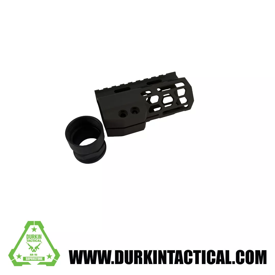 4″ OD Green MLOK Free Float Handguard