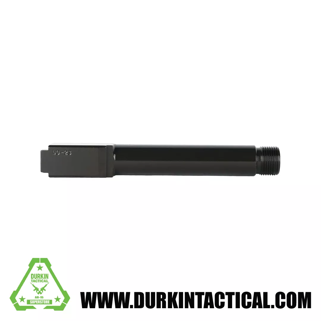 .40 S&W 23 Replacement Barrel | Black Nitride Finish | UNBRANDED | THREADED