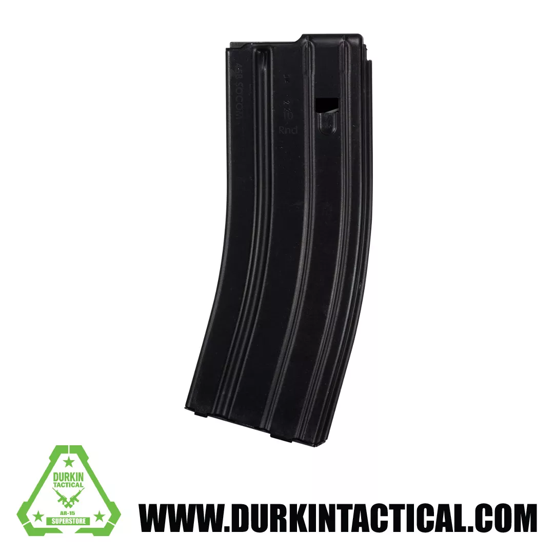 .458 Socom 10rd Aluminum Magazine- Black