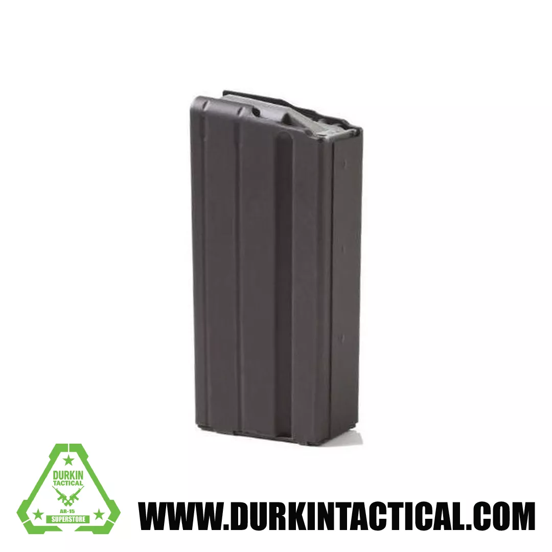 6.8 SPC AR-15 Magazine 15 Round Stainless Steel Black