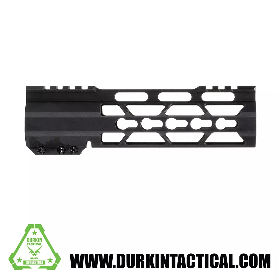 7″ AR15 Slim Free Float Keymod Handguard (Clamp On)