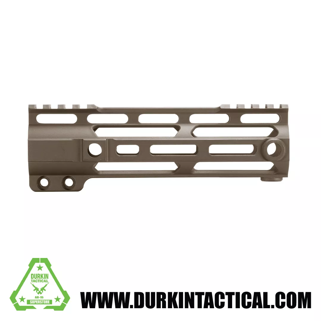 7″ Free Float, Split Rail, M-Lok, Handguard | Cerakote Burnt Bronze