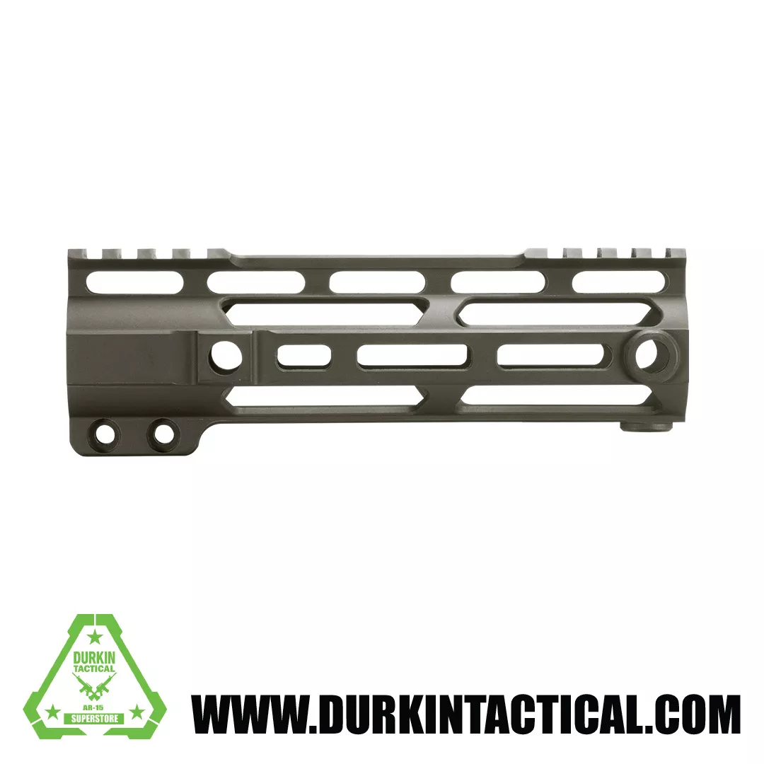 7″ Free Float, Split Rail, M-Lok, Handguard | Cerakote OD Green