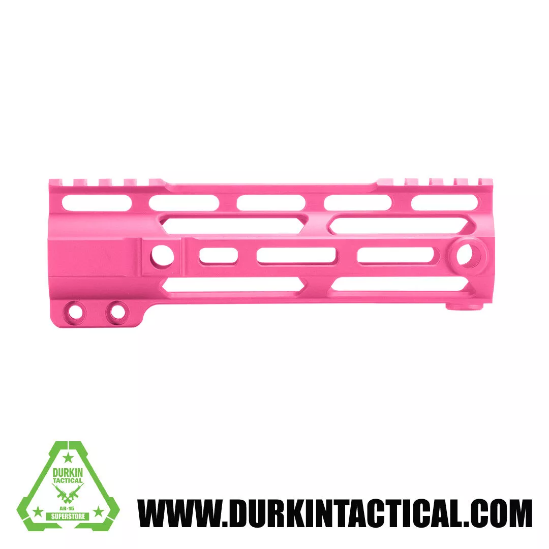7″ Free Float, Split Rail, M-Lok, QD Mount Handguard | Sig Sauer Pink Cerakote