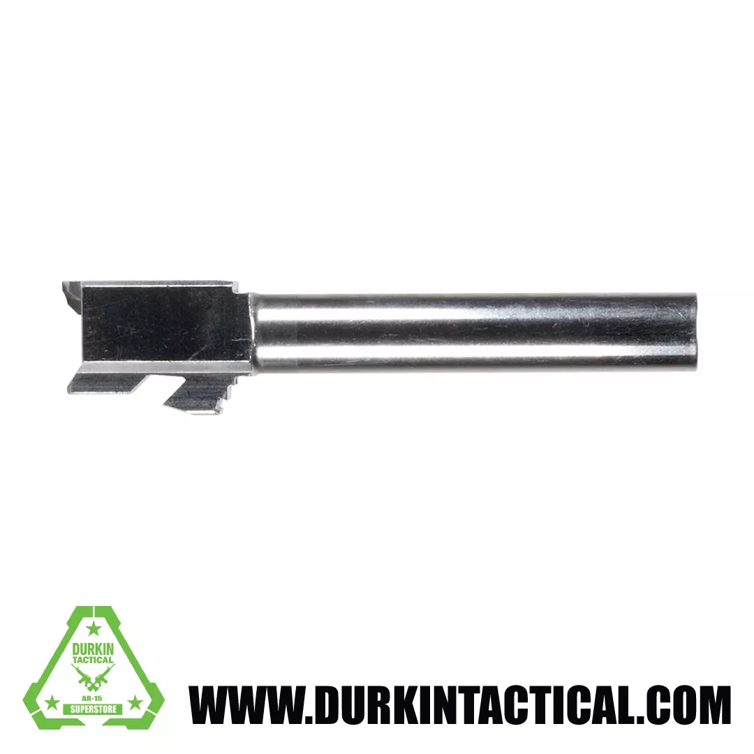 9MM PF940V2 17 Replacement Barrel | Stainless Steel Finish | UNTHREADED | UNBRANDED