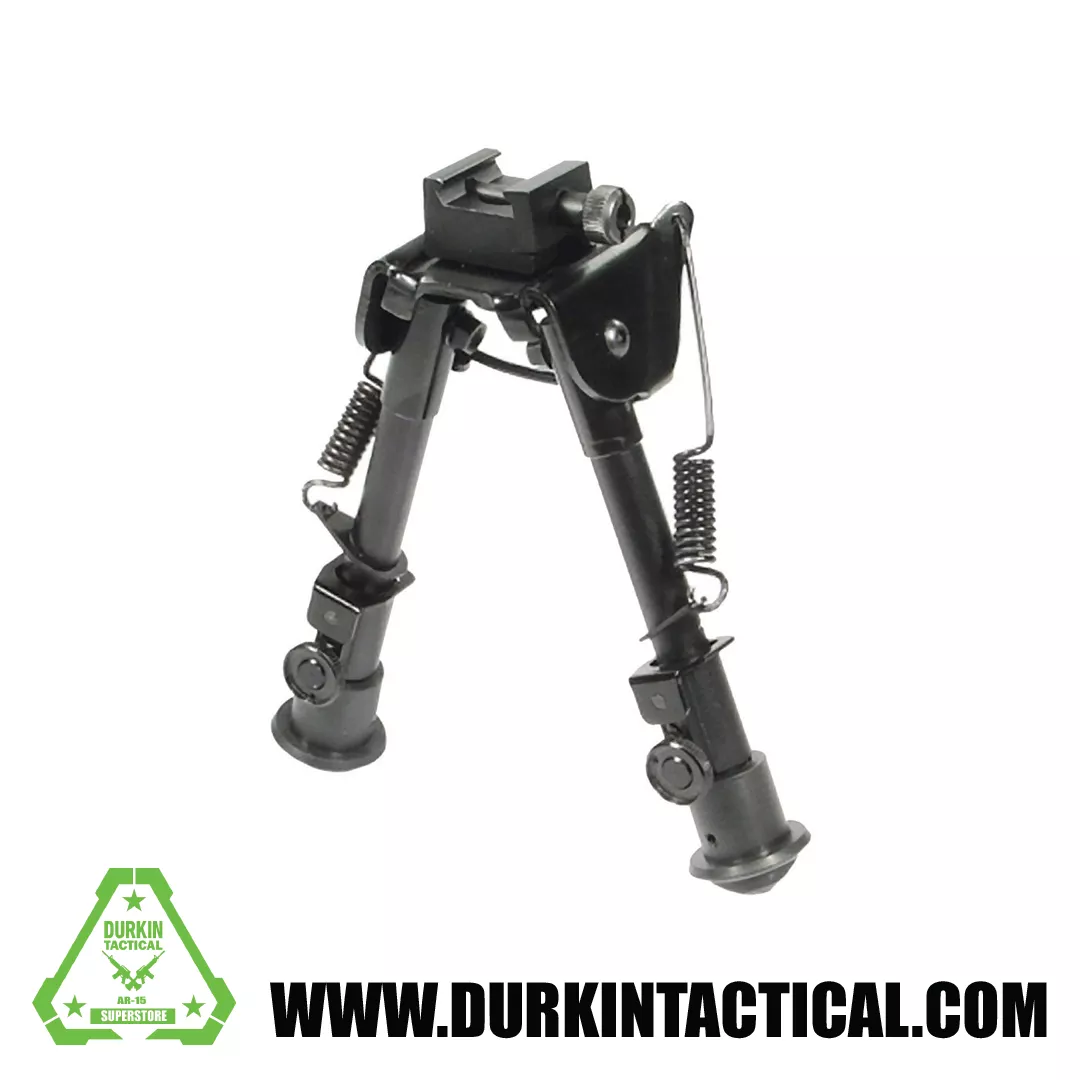 Adjustable Bipod 6″- 9″ Folding Picatinny Mount 13-704