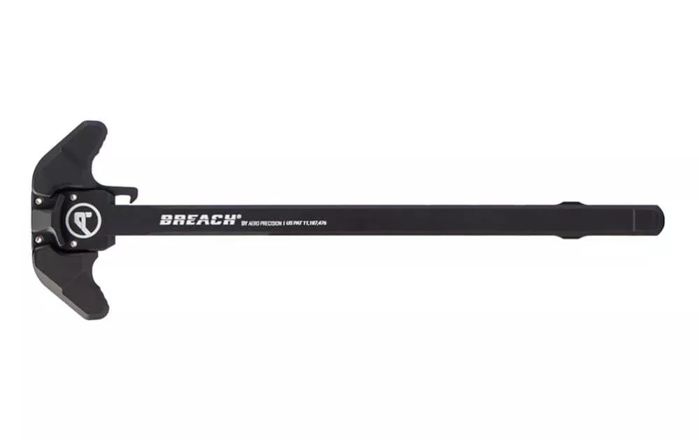 Aero Precision AR10 BREACH Ambi Charging Handle | Small Lever | Black