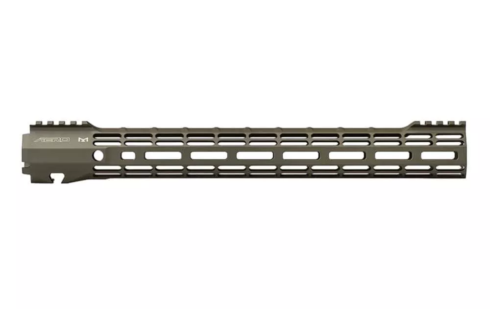 Aero Precision AR15 15" ATLAS S-ONE M-LOK Handguard | OD Green Cerakote