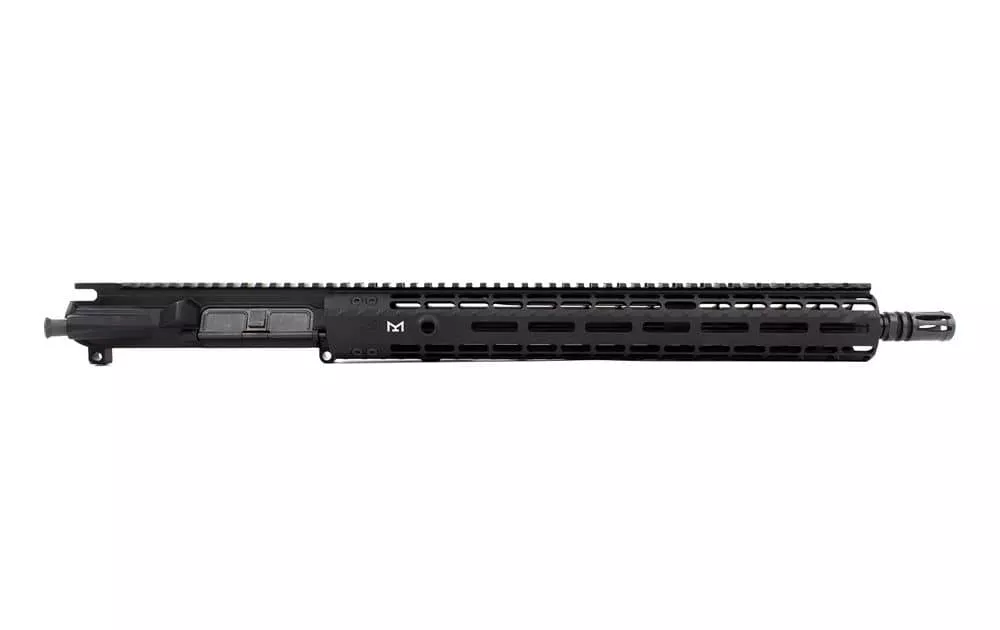 Aero Precision M4E1-E Complete Upper, 16" 5.56 Mid Barrel, 15" Enhanced MLOK HG | Black Anodized
