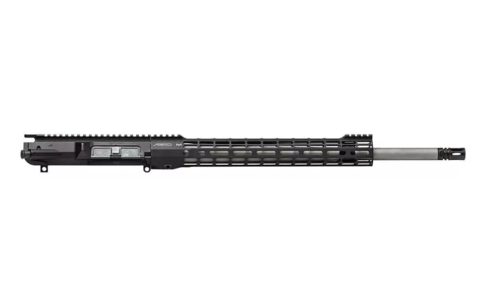 Aero Precision M5 Complete Upper, 20" 6.5 CM SS Rifle Barrel, 15" ATLAS S-ONE MLOK HG | Black Anodized