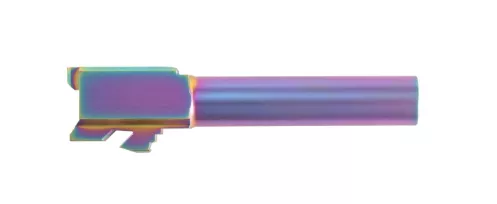 (ANDERSON MANUFACTURING) | Flush Crown Cut Barrel | Fits Glock 19, | Chameleon Finish