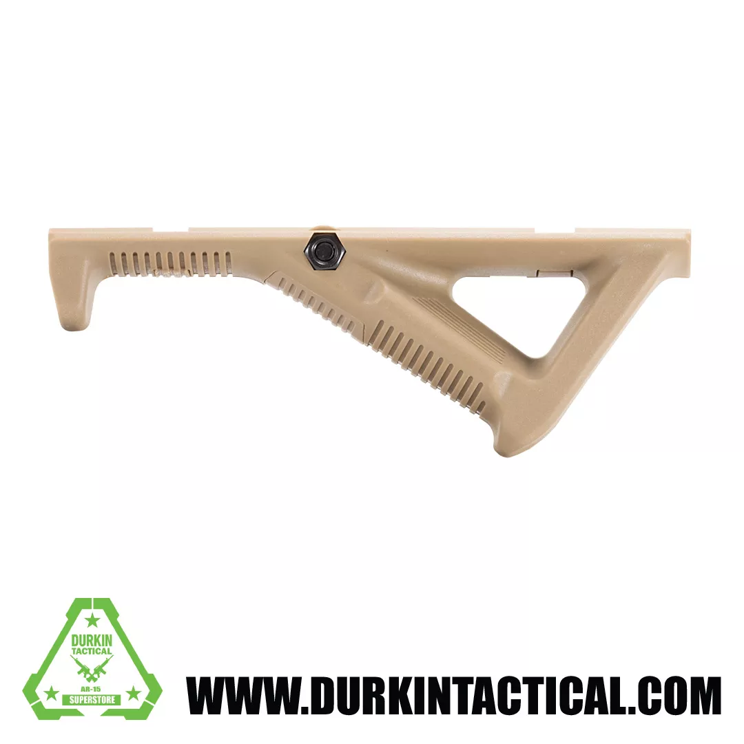 Angle Polymer Grip For Picatinny Rail (FDE)