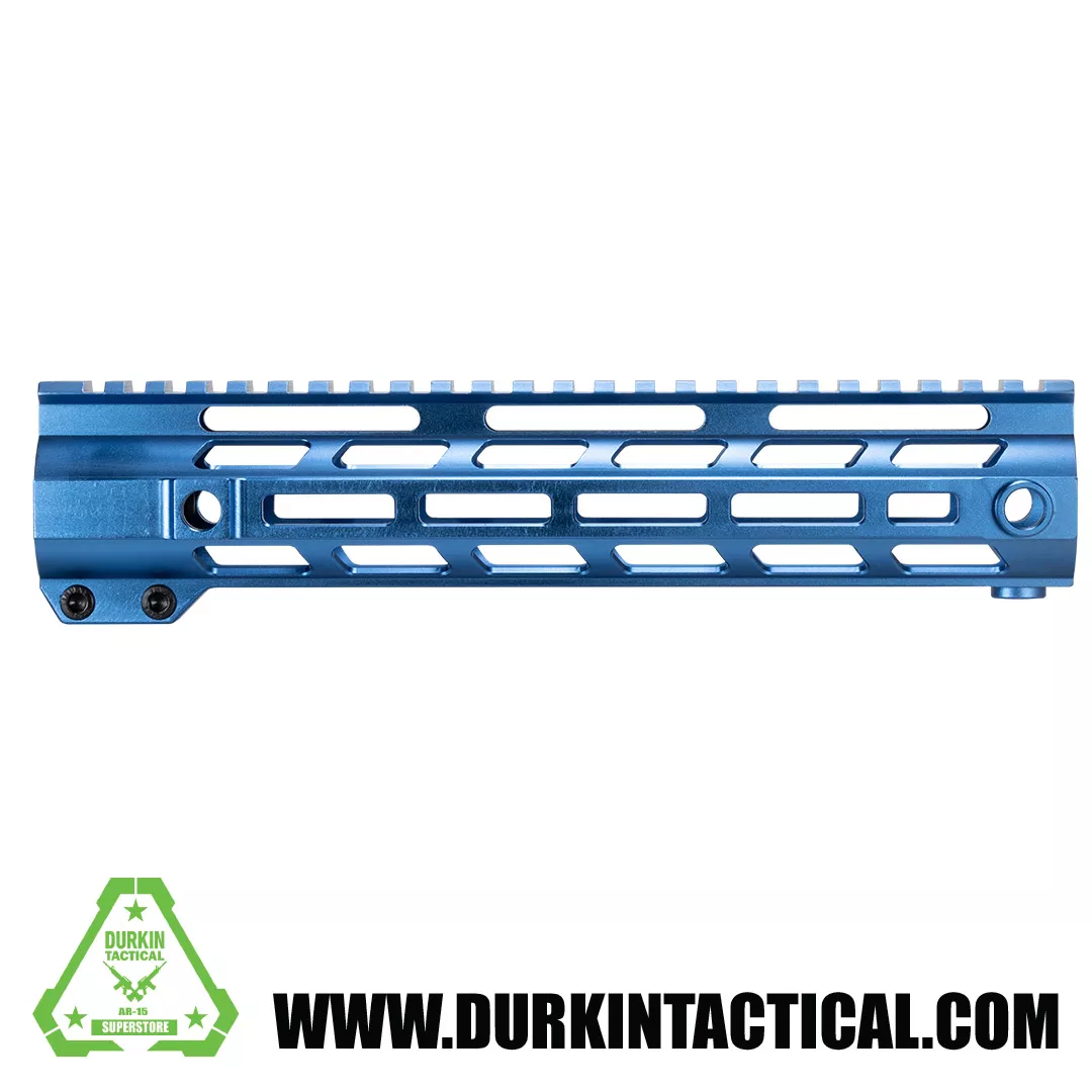 AR-15 10″ MLOK Handguard, Blue