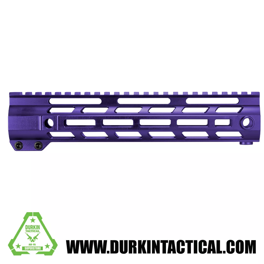AR-15 10″ MLOK Handguard, Purple