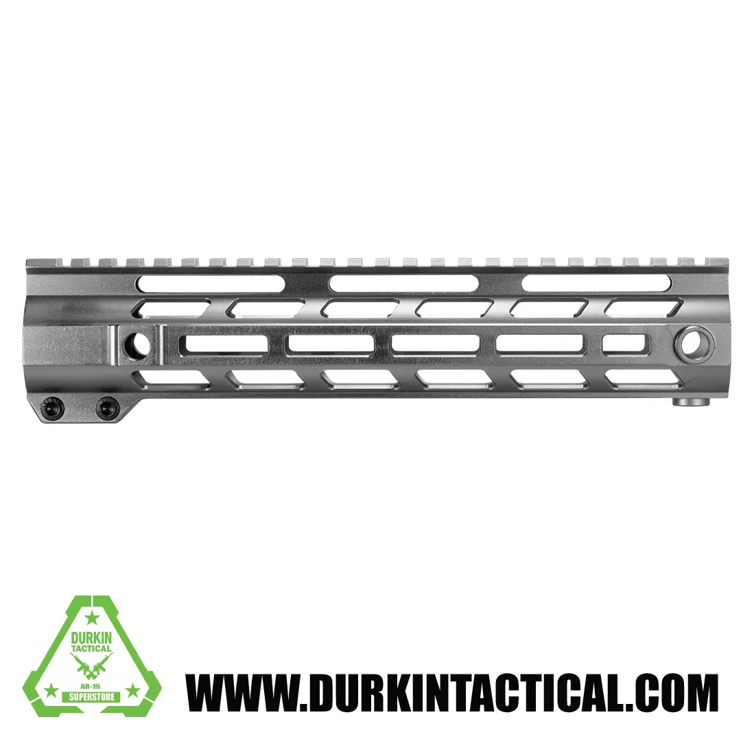 AR-15 10″ MLOK Handguard, Silver