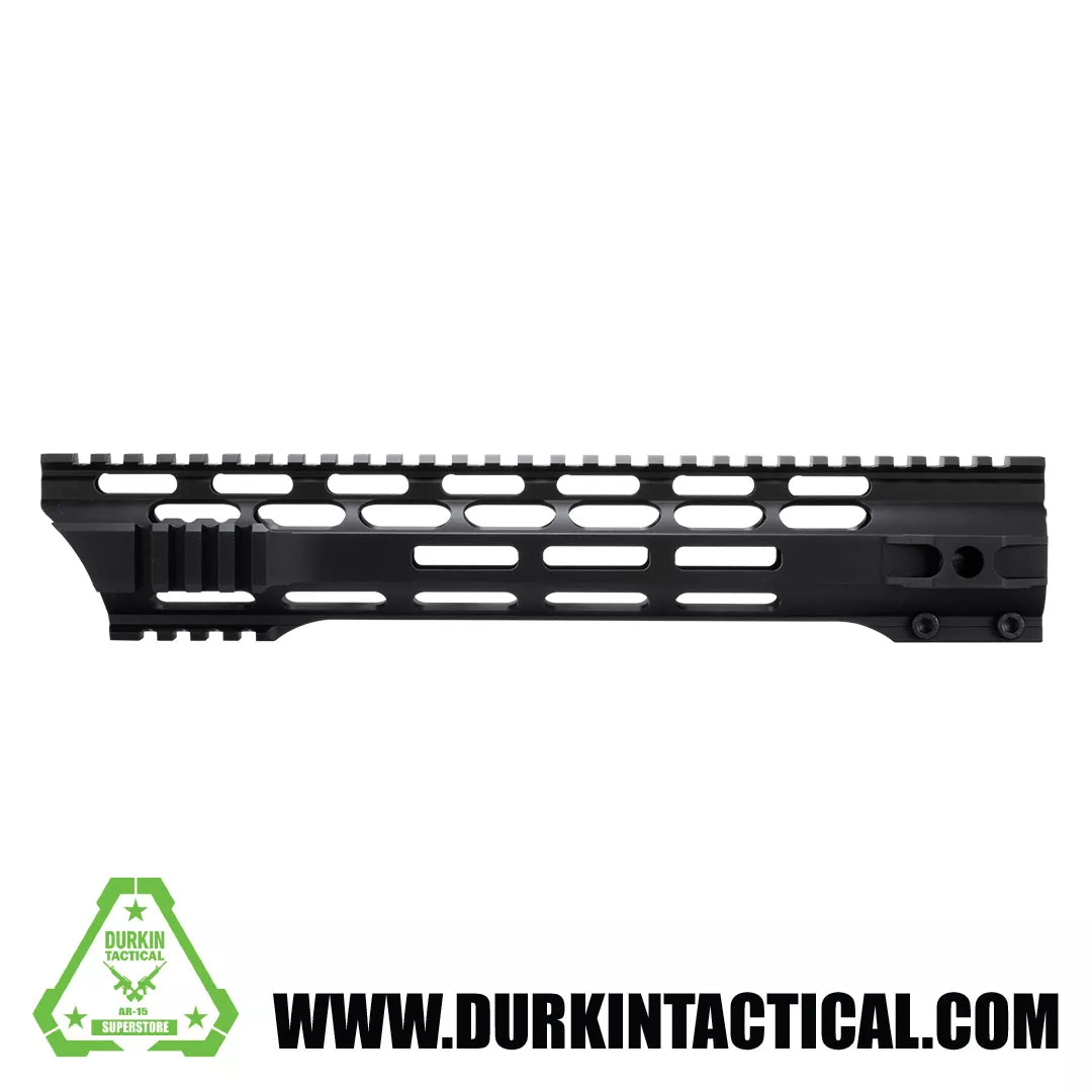 AR-15 12″ M-Lok Free Float Slant Cut Quad Rail Handguard