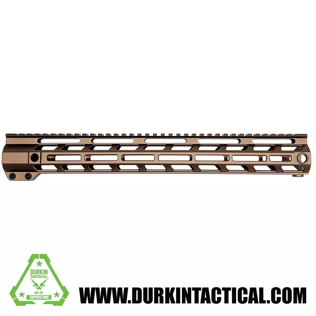 AR-15 15″ MLOK Handguard, Bronze