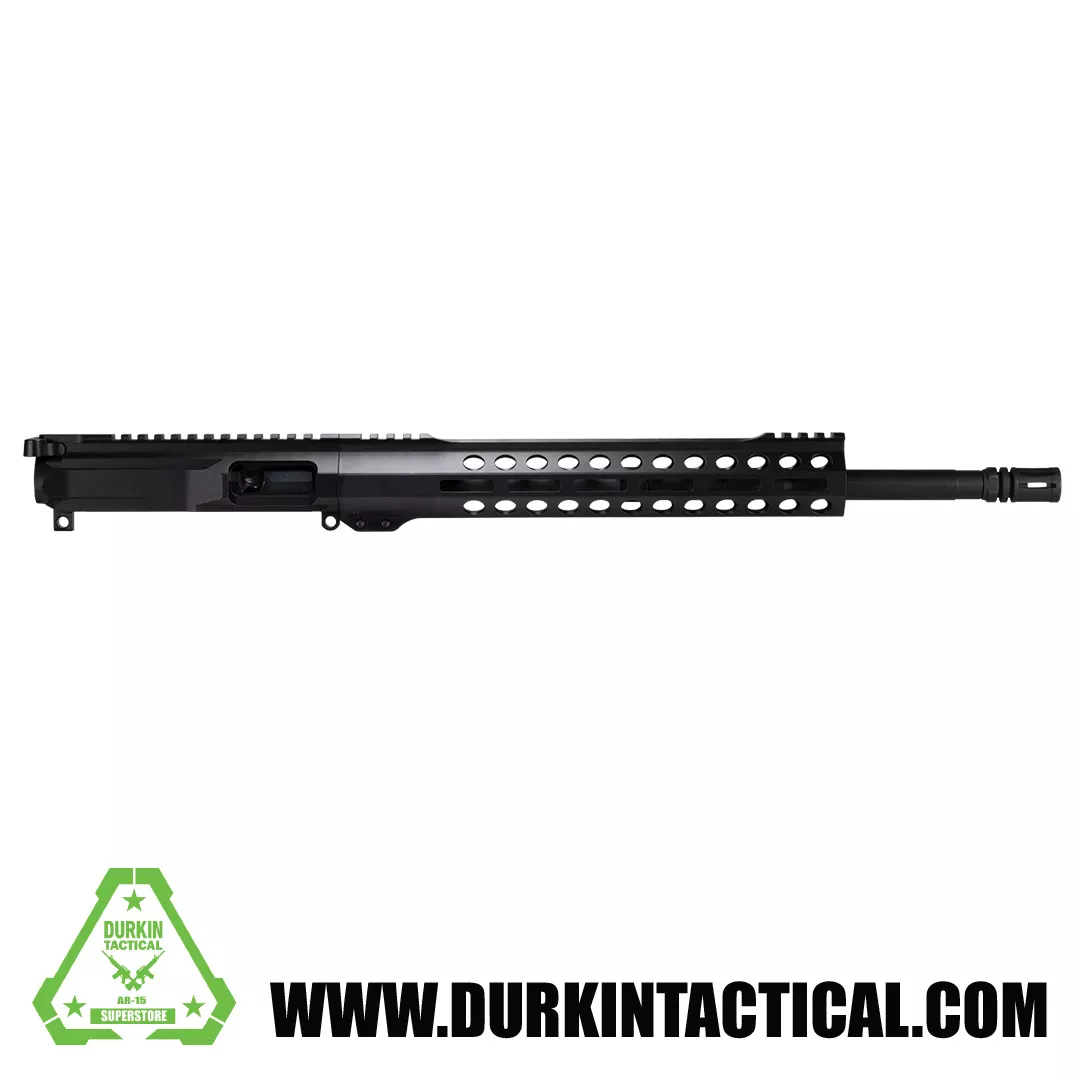 AR-15 Complete Upper 16″ 9mm Chromoly Vanadium barrel 1:10 twist w/ 12″ Free Float Handguard