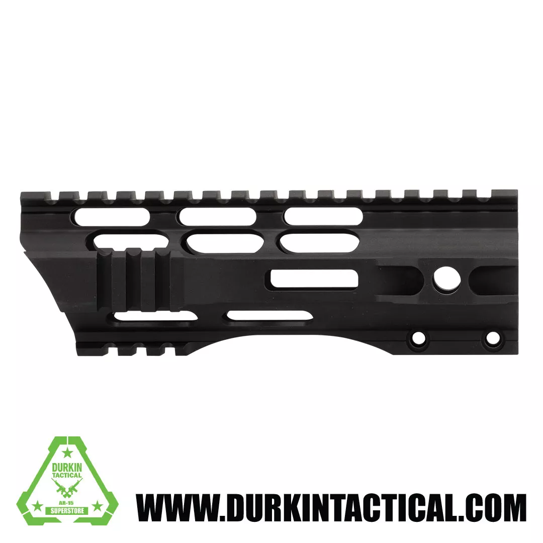 AR-15 M-LOK 7″ Free Float Slant Cut Quad Rail Handguard