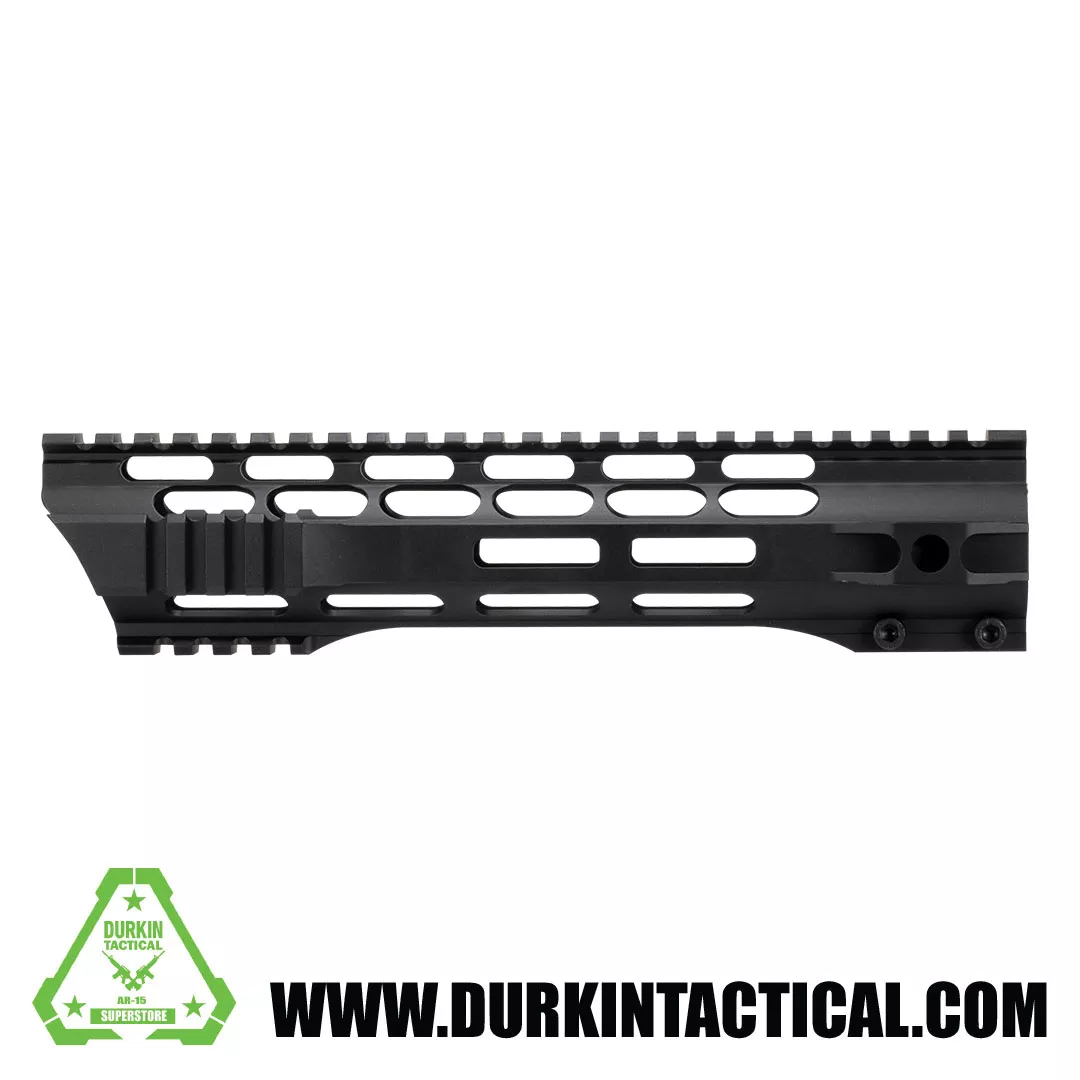 AR-15 M-Lok Free Float Slant Cut 10″ Quad Rail Handguard