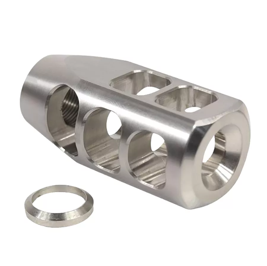 AR-15 Stainless Steel Multi Port Compensator (Gen 2) 1/2″x 28