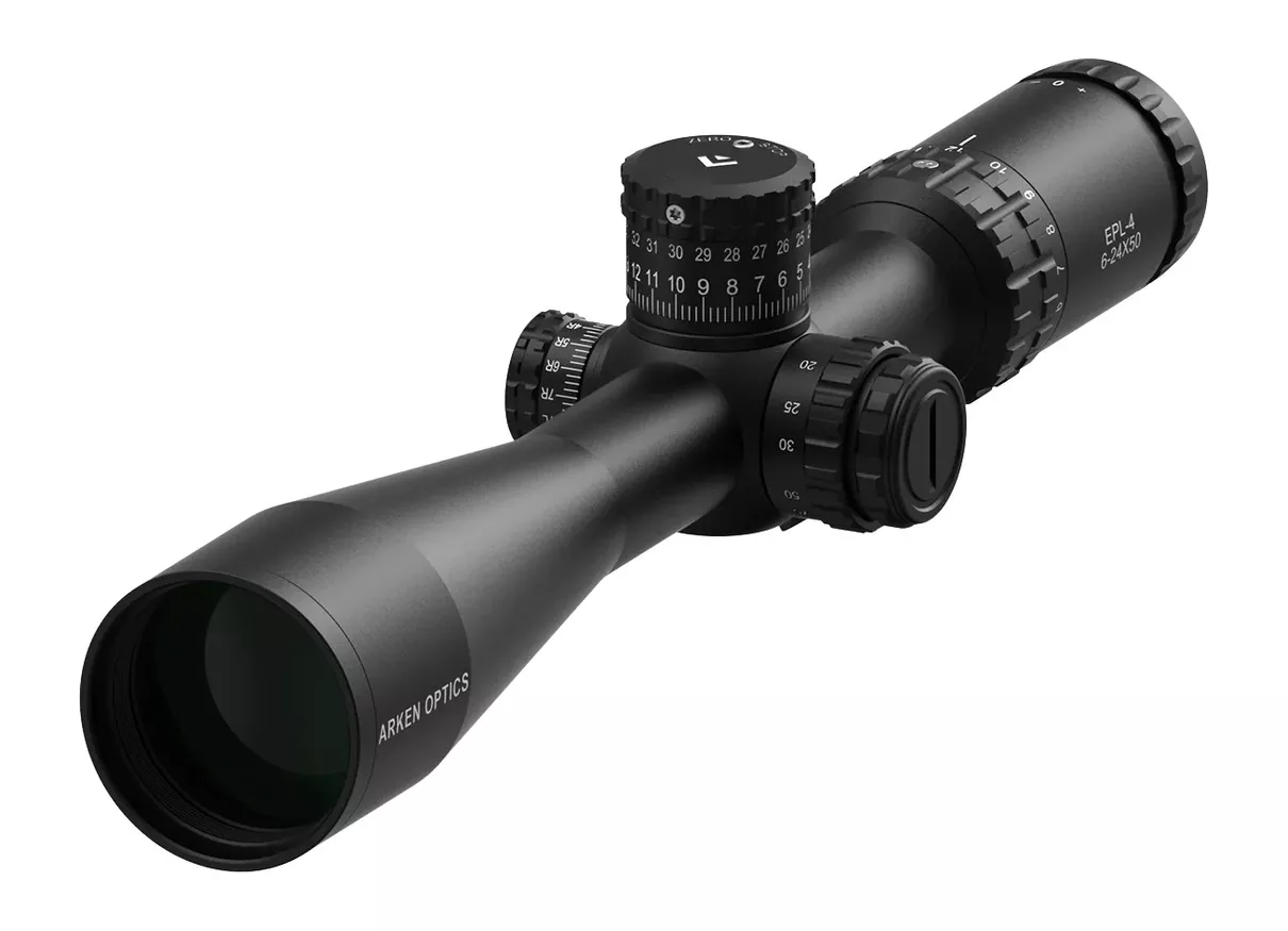 ARKEN EPL4-6241VHR 6-24x FFP MRAD Gun Scope