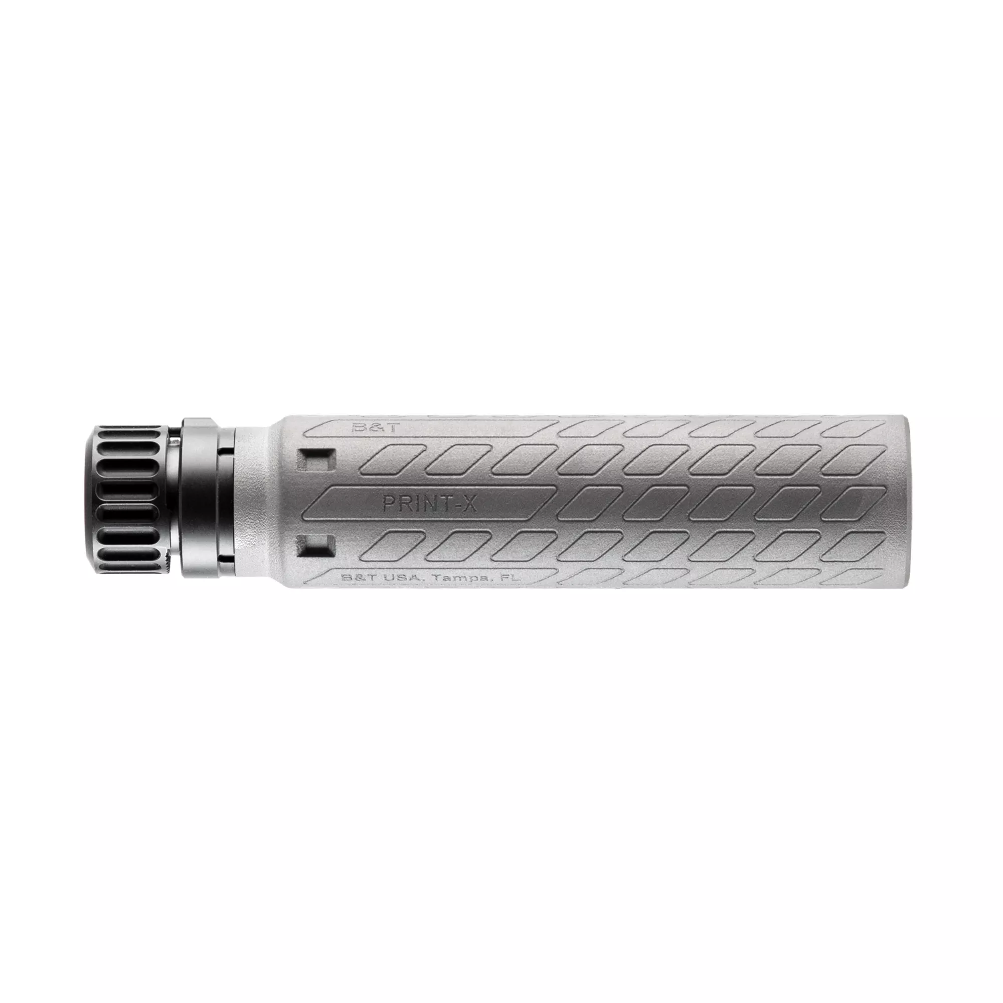 B&T SRBS X-762 Ti, .30 Caliber Silencer w Surefire Hub Adapter, Gray (SD-762RBS-TI)