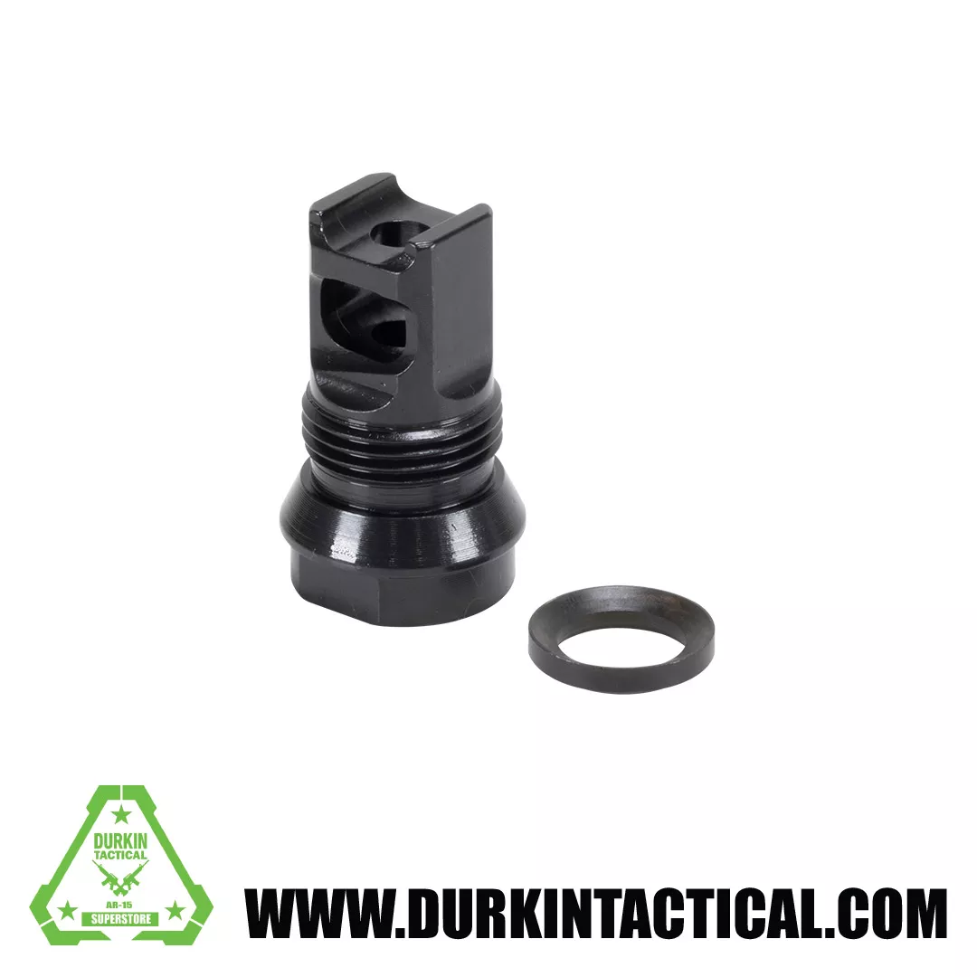 Breek Arms .223/5.56 1/2″x28 2BO-S Short Single Port Muzzle Brake- Outside Threaded