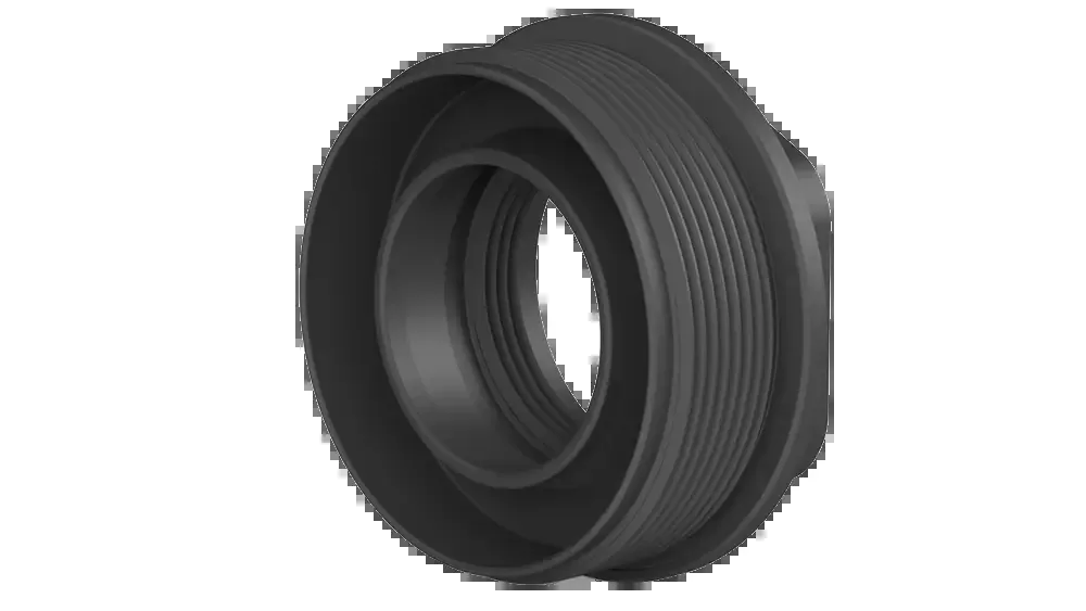 Breek Arms Plan B HUB ONE Low Profile Universal Suppressor Mount | Titanium