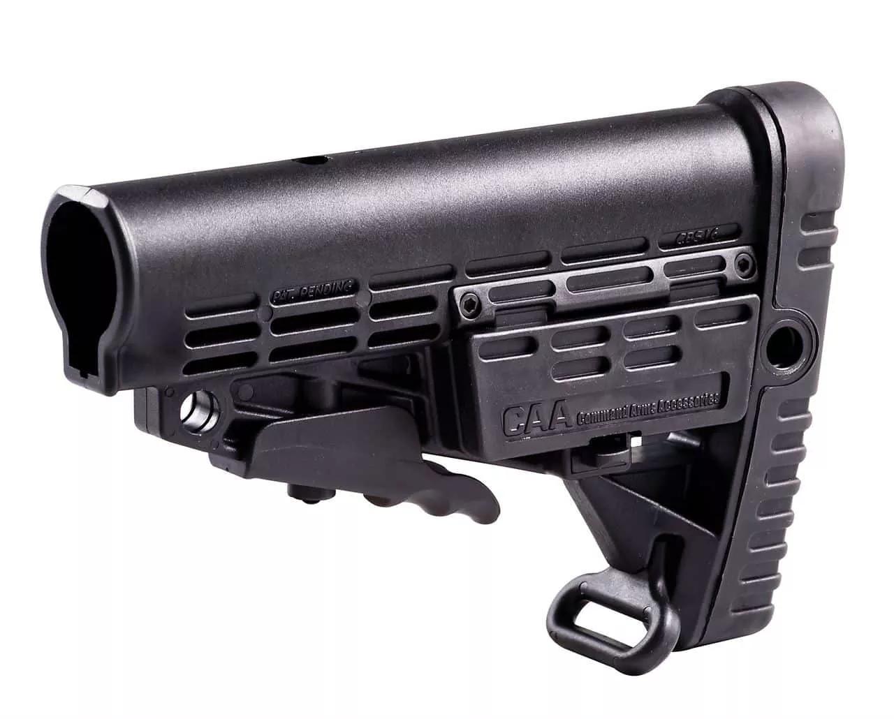 CBS CAA Collapsible Polymer buttstock for commercial spec Buffer Tubes