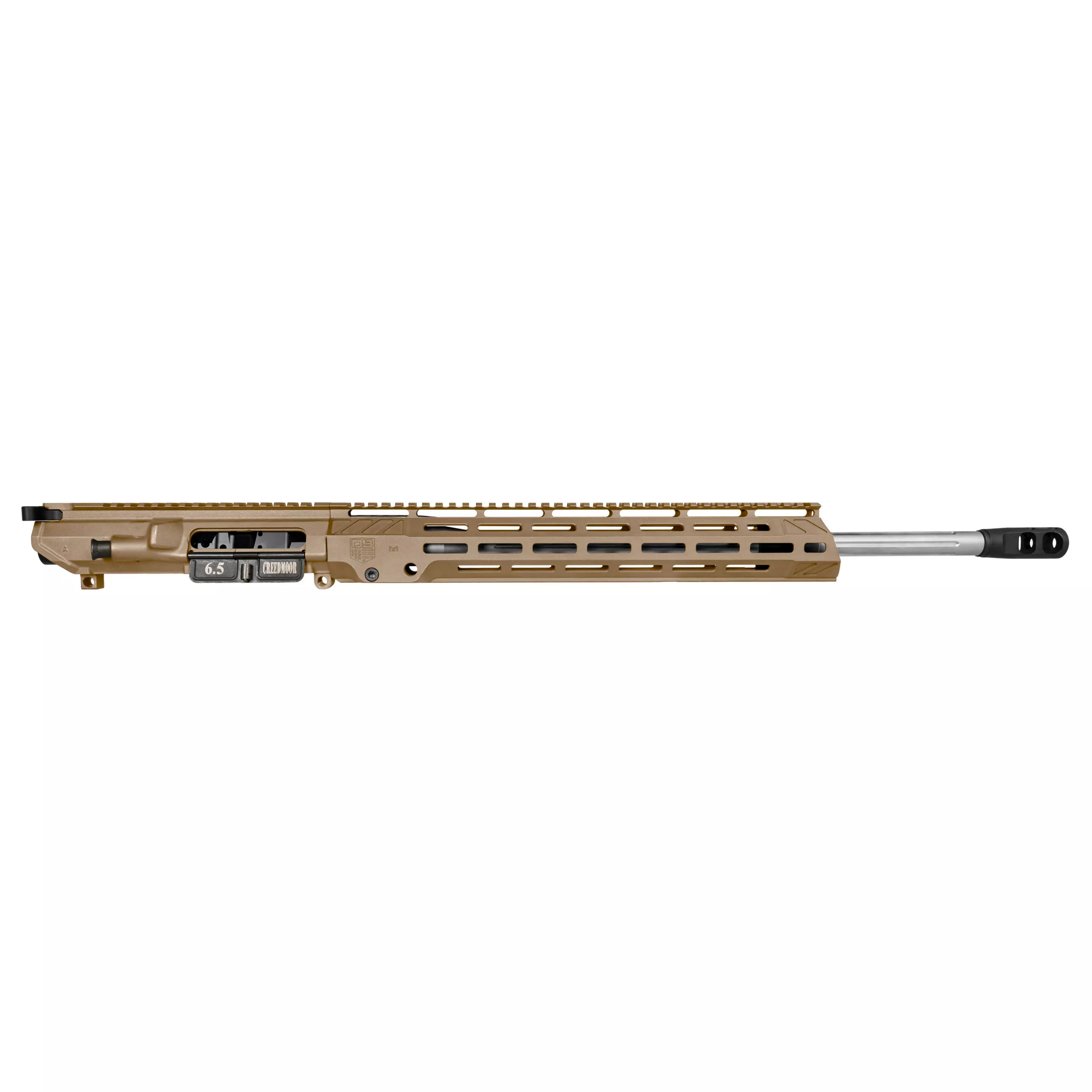 DB10 6.5 CREEDMOOR V2 DIAMOND SERIES 20″ UPPER ASSEMBLY W/ 15″ M-LOK ANTI ROTATION S RAIL, BLACK WITH BCG & CHGH