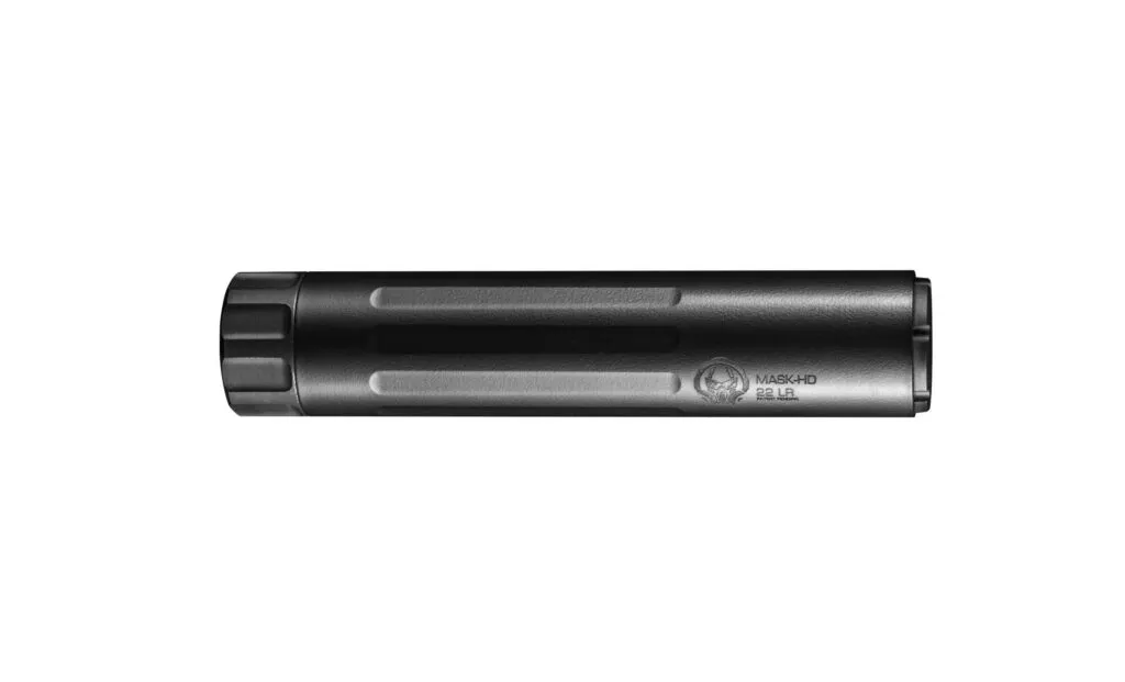 Dead Air Mask-22, 22LR Silencer, Black (MASK22)